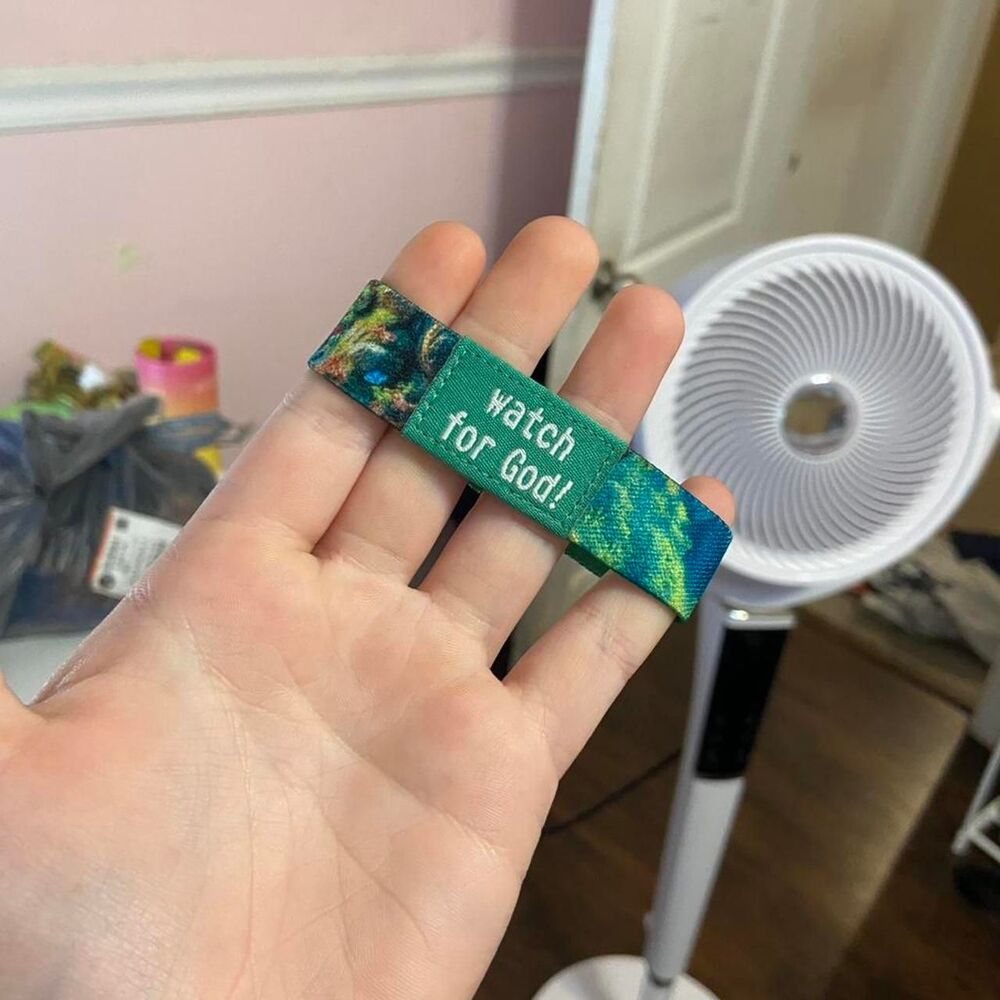 “Watch For God” wristband